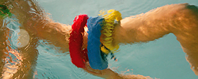 Wassergymnastik in der Praxis am Herthaplatz